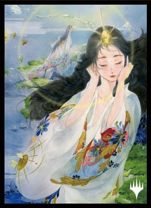 Magic: The Gathering Players Card Sleeve [Strixhaven: School of Mages] Japanese Painting Mystical Archive [Mind`s Desire] (MTGS-165) (Card Sleeve)
