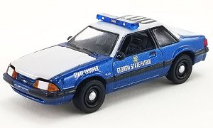 1989 Ford Mustang SSP - Georgia State Patrol (ミニカー)