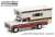 1974 Ford F-250 Camper Special with Large Camper - Candy Apple Red & Wimbledon White (Diecast Car) Item picture1