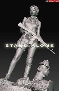 スタンドアローン 孤高の女戦士 90mmフィギュア (プラモデル)