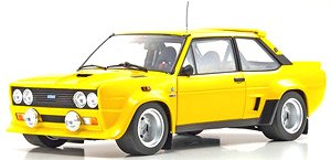 Fiat 131 ABARTH (Yellow) (Diecast Car)