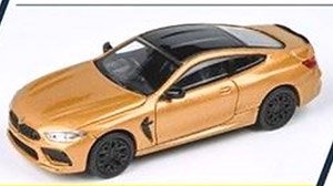 BMW M8 クーペ セイロンゴールド LHD (ミニカー)