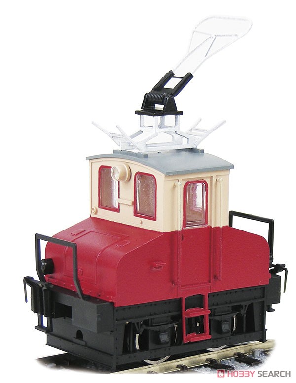 1/80(HO) Choshi Electric Railway Electric Locomotive DEKI3 (Bugel Type, Red Two-tone Body, w/Motor) (Pre-colored Completed) (Model Train) Item picture1