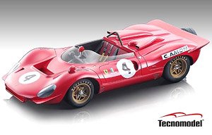 フェラーリ 350 P4 タスマン 1968 #4 C.Amon スクーデリア・ヴェローチェチーム (ミニカー)
