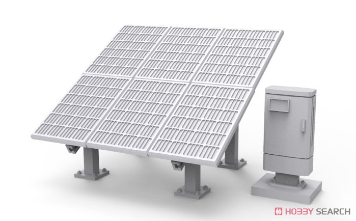 ジオラマアクセサリー 太陽光発電システム (プラモデル) その他の画像2