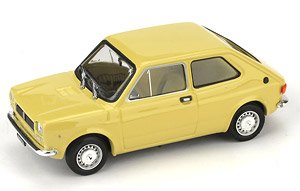 フィアット 127 1a シリーズ 1971 タヒチイエロー 50周年記念パッケージ (ミニカー)