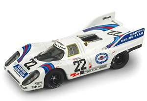 Porsche 917K 1971 Le Mans Winner #22 Marko Van Lennep `Martini Racing Team` (Diecast Car)