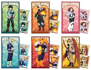 My Hero Academia Ticket Clear File Collection (Set of 6) (Anime Toy)