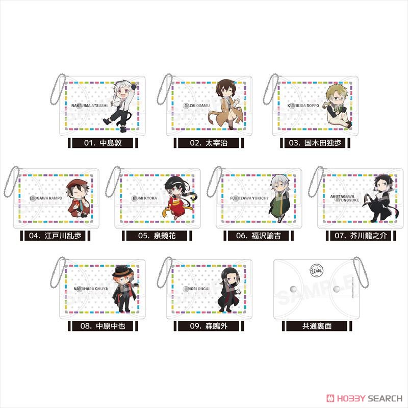 Bungo Stray Dogs Wan! Clear Multi Case 03 Doppo Kunikida (Anime Toy) Other picture1