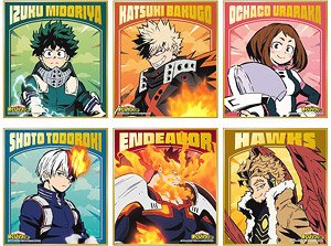 My Hero Academia Gilding Mini Colored Paper Collection (Set of 6) (Anime Toy)