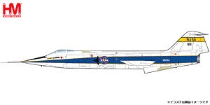 F-104N 高速試験飛行チェイス機 `NASA ドライデン飛行研究センター 1979` (完成品飛行機)