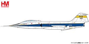 TF-104G 複座練習機 `NASA ドライデン飛行研究センター 1987` (完成品飛行機)