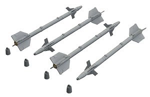 AIM-9J サイドワインダーミサイル (4個入り) (プラモデル)