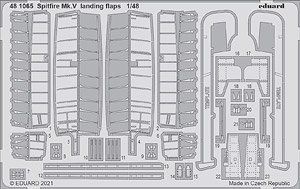 スピットファイア Mk.V ランディングフラップ (エデュアルド用) (プラモデル)