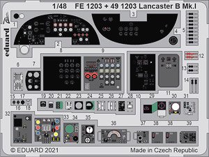 Zoom Etched Parts for Lancaster B Mk.I (for HK Model) (Plastic model)