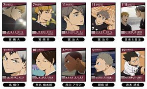 Square Can Badge Haikyu!! To The Top Vol.2 Inarizaki High School Box (Set of 10) (Anime Toy)