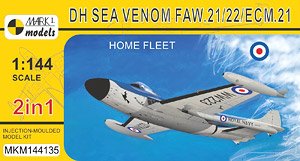 DH Sea Venom FAW.21/22/ECM.21 `Home Fleet` 2 in 1 (Plastic model)