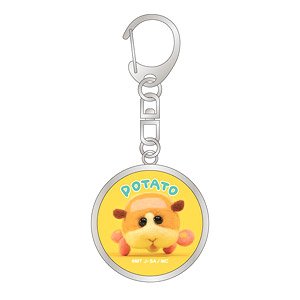 Pui Pui Molcar Glass Key Ring Potato (Anime Toy)