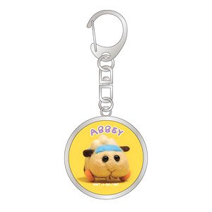 Pui Pui Molcar Glass Key Ring Abby (Anime Toy)