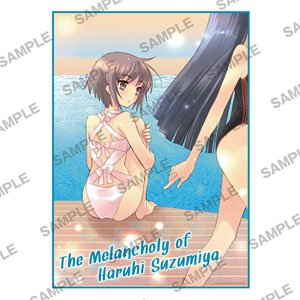 Haruhi Suzumiya Series B2 Microfiber Towel summer Ver. -Yuki Nagato- (Anime Toy)