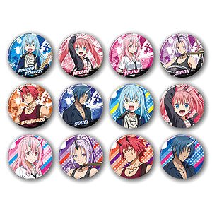 That Time I Got Reincarnated as a Slime Can Badge Collection (That Time I Got Reincarnated as a Rock Band) (Set of 12) (Anime Toy)