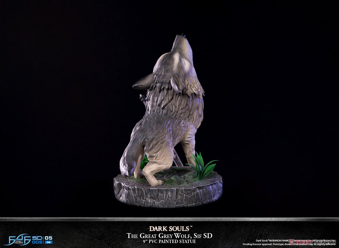 Dark Souls/ Great Grey Wolf Sif SD PVC Statue (Completed) Item picture11