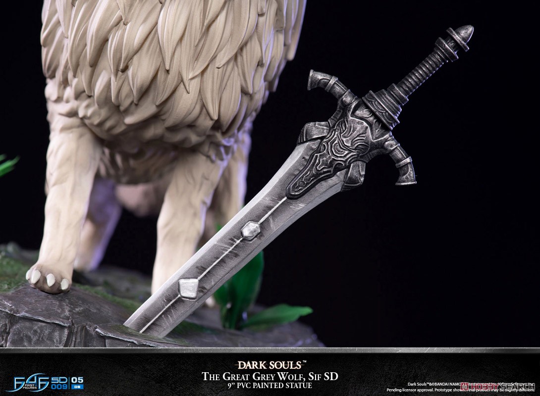 Dark Souls/ Great Grey Wolf Sif SD PVC Statue (Completed) Other picture4