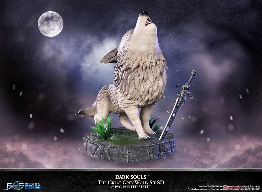 Dark Souls/ Great Grey Wolf Sif SD PVC Statue (Completed) Other picture5