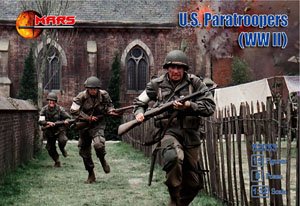 WW.II 米軍 空挺兵 (15体/8ポーズ) (プラモデル)