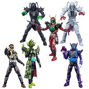 SHODO-O Kamen Rider 7 (Set of 10) (Shokugan)