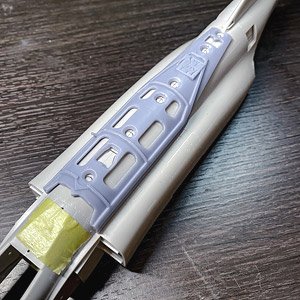 Dorsal Mold Template for RF-4E (for Hasegawa) (Plastic model)