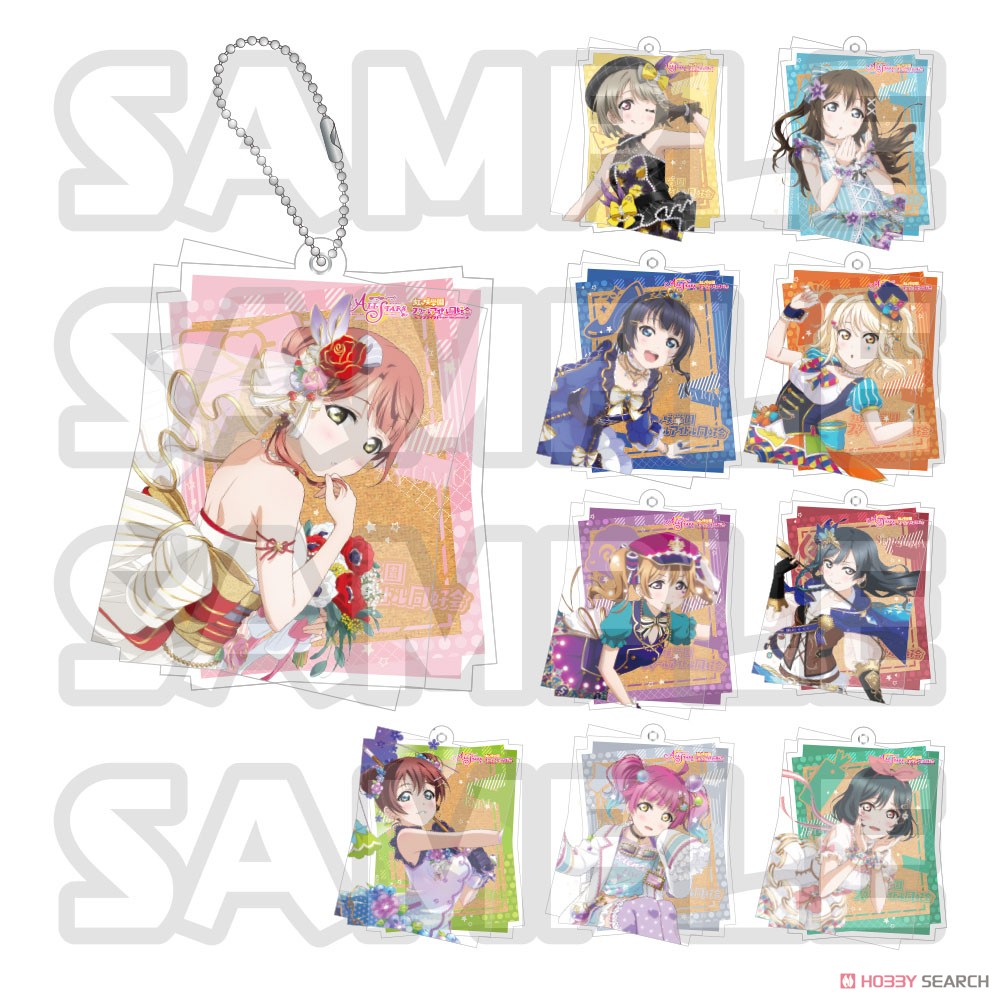 Love Live! School Idol Festival All Stars Slide Acrylic Key Ring Ai (Anime Toy) Other picture1