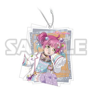 Love Live! School Idol Festival All Stars Slide Acrylic Key Ring Rina (Anime Toy)