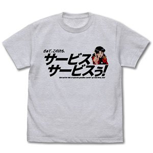 EVANGELION サービスサービスぅ！ Tシャツ ASH M (キャラクターグッズ)