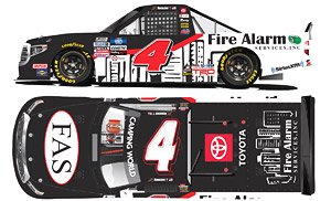 `ジョン・ハンター・ネメチェック` #4 ファイアーアラームサービス TOYOTA タンドラ NASCAR キャンピングワールド・トラックシリーズ 2021 (ミニカー)