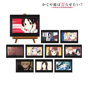 Kaguya-sama: Love is War? Trading Scene Mini Art Frame (Set of 10) (Anime Toy)