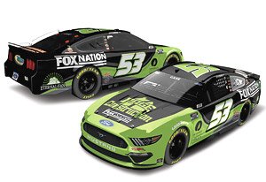 `ジョーイ・ゲイス` #53 ページコンストラクション フォード マスタング NASCAR 2021 (ミニカー)