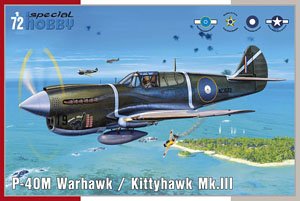 P-40M Warhawk/Kittyhawk Mk.III (Plastic model)