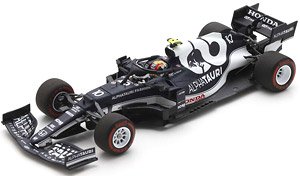 AlphaTauri AT02 No.10 Scuderia AlphaTauri 6th Monaco GP 2021 Pierre Gasly (ミニカー)