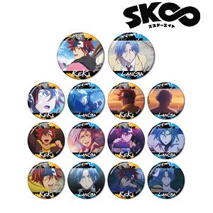 SK8 the Infinity Reki & Langa Trading Can Badge (Set of 14) (Anime Toy)