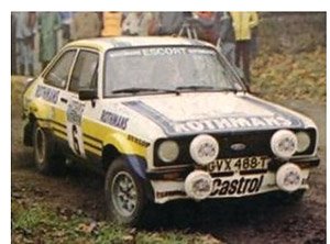 フォード エスコート MKII 1979年RACラリー #6 Vatanen/Richards (ミニカー)
