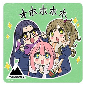 Laid-Back Camp Season 2 Rubber Mat Coaster [EP4] End Card Ver. (Anime Toy)