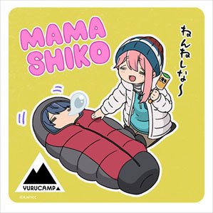 Laid-Back Camp Season 2 Rubber Mat Coaster [EP11] End Card Ver. (Anime Toy)