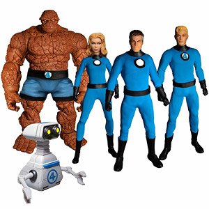 ONE:12 Collective/ Marvel Comics: Fantastic Four with H.E.R.B.I.E 1/12 Action Figure DX Steel Box Edition (Completed)
