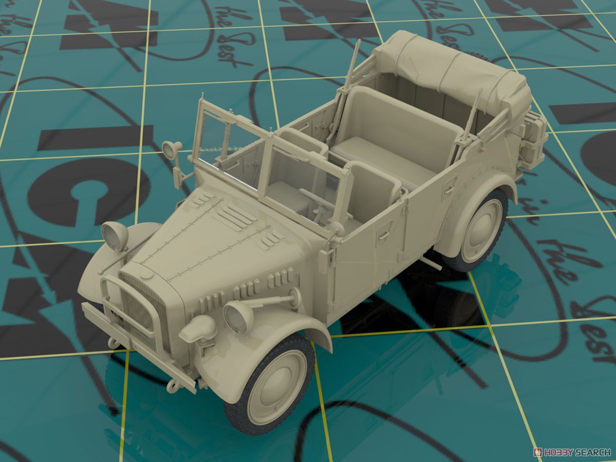 ドイツ国防軍 le gl.Pkw Kfz.1 軽四輪駆動車セット (プラモデル) その他の画像11