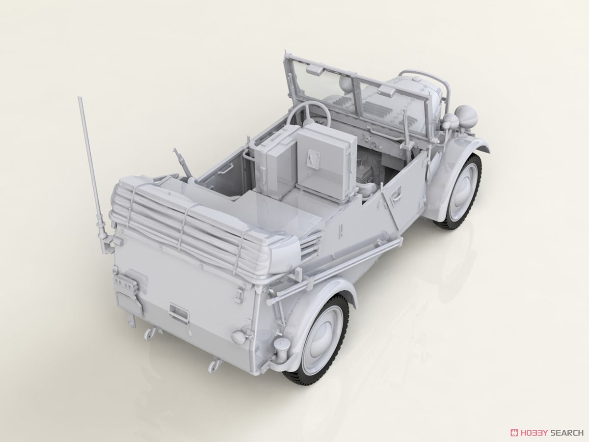 ドイツ国防軍 le gl.Pkw Kfz.1 軽四輪駆動車セット (プラモデル) その他の画像6