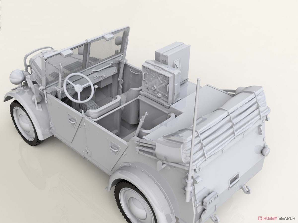 ドイツ国防軍 le gl.Pkw Kfz.1 軽四輪駆動車セット (プラモデル) その他の画像8