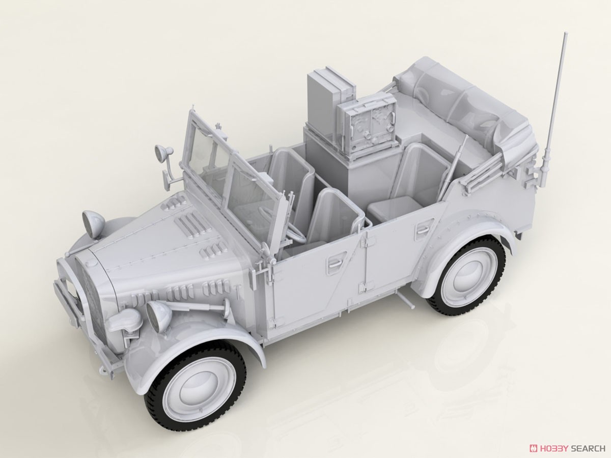 ドイツ国防軍 le gl.Pkw Kfz.1 軽四輪駆動車セット (プラモデル) その他の画像9