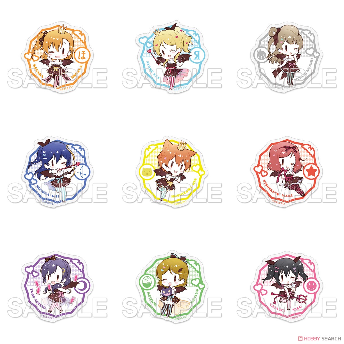 [Love Live!] Acrylic Sticker - 9 devils - Nozomi Tojo (Anime Toy) Other picture1