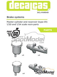 Brake System: Master Cylinder and Reservoir (Accessory)